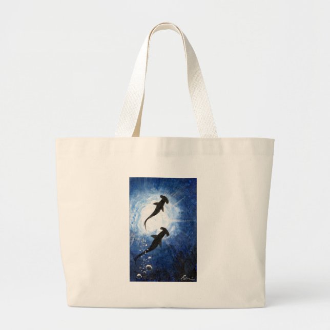 Bolso De Tela Gigante Hammerhead del dúo (Frente)