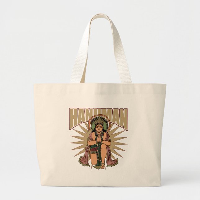 Bolso De Tela Gigante Hanuman hindú (Frente)