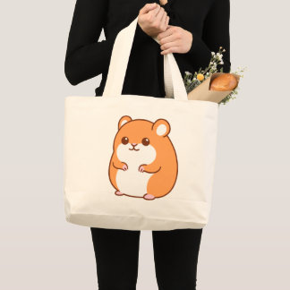 Bolso De Tela Gigante Happy Hamster Tote Bag