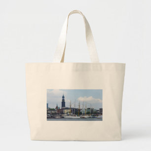 Bolso De Tela Gigante Harbour de Hamburgo Hafen Michel Deutschland Schif