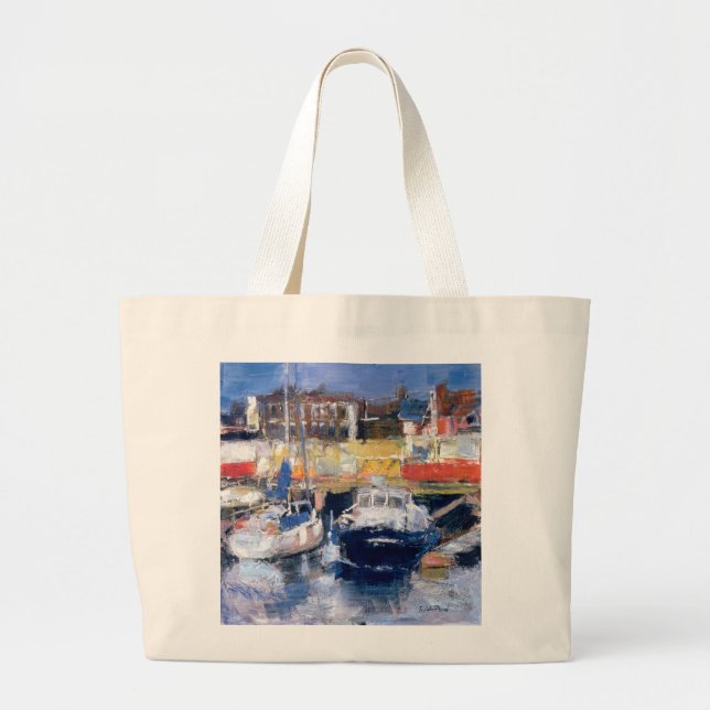 Bolso De Tela Gigante Harbour View de Lowestoft (Frente)