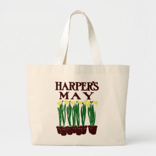 Bolso De Tela Gigante Harper's 1899 Edward Penfield Daffodils