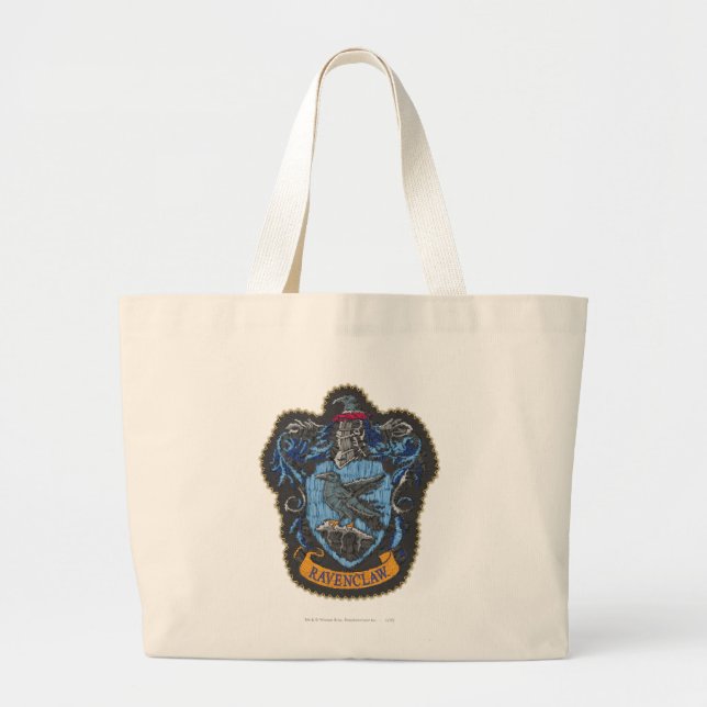 Bolso De Tela Gigante Harry Potter | Escudo clásico de Ravenclaw (Frente)