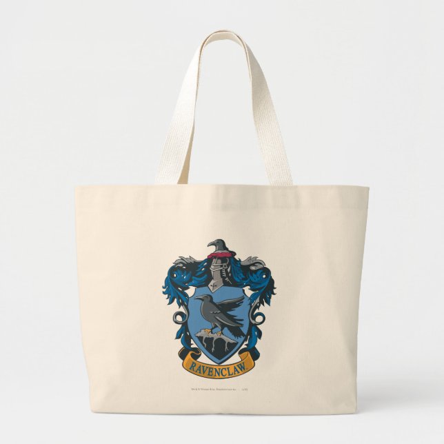 Bolso De Tela Gigante Harry Potter | Escudo de armas de Ravenclaw (Frente)