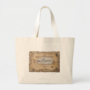 Bolso De Tela Gigante Harry Potter Spell   Bezoares