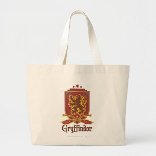 Bolso De Tela Gigante Harry Potter   Tarjeta Gryffindor QUIDDITCH™