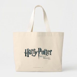Bolso De Tela Gigante Harry Potter y el logotipo de las reliquias de la