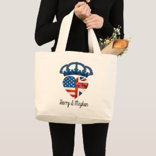 Bolso De Tela Gigante Harry y boda de Meghan, el 19 de mayo de 2018