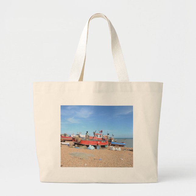 Bolso De Tela Gigante Hastings Fishing Boat (Frente)