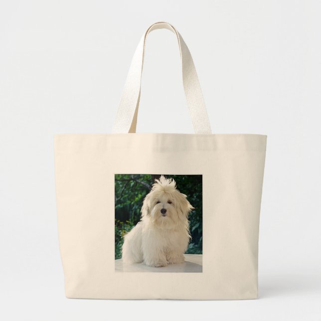 Bolso De Tela Gigante Havanese (Frente)