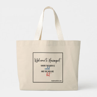 Bolso De Tela Gigante Havenport Tote Bag