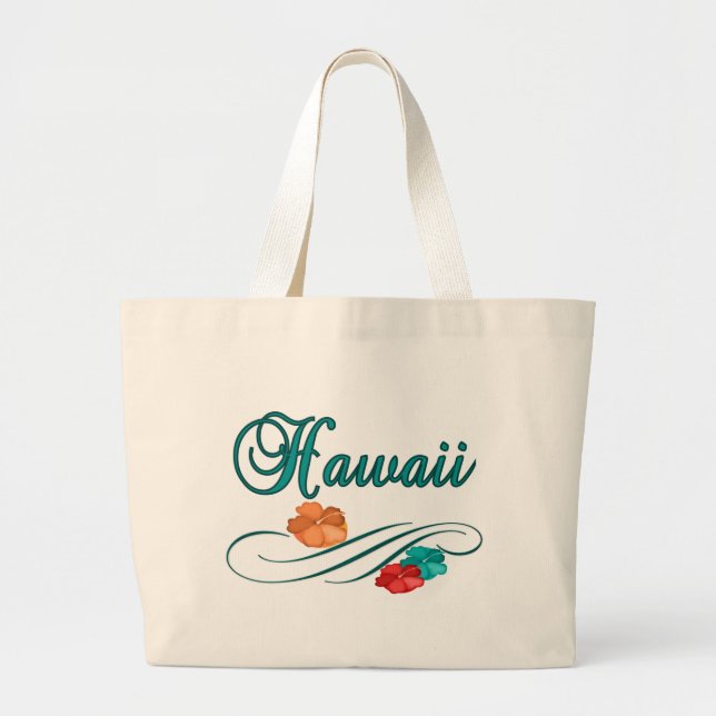 Bolso De Tela Gigante Hawaii (Frente)