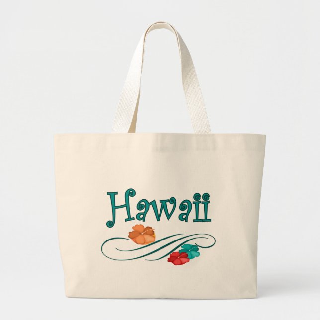 Bolso De Tela Gigante Hawaii (Frente)