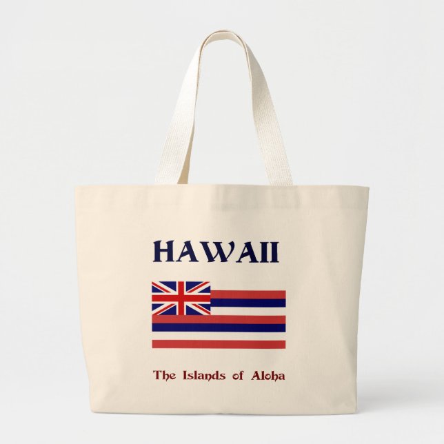 Bolso De Tela Gigante Hawaii, las islas de Aloha (Frente)