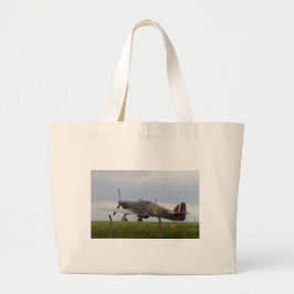 Bolso De Tela Gigante Hawker Hurricane Vista de Tres Cuartos