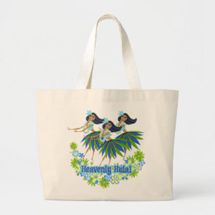 Bolso De Tela Gigante Heavenly Hula Beach Bag