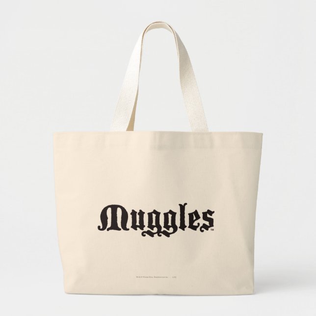 Bolso De Tela Gigante Hechizo de Harry Potter | Muggles (Frente)