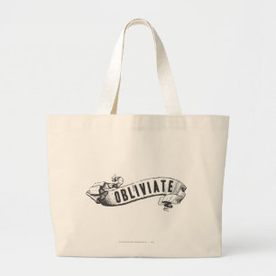 Bolso De Tela Gigante Hechizo de Harry Potter   Obliviate