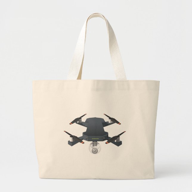 Bolso De Tela Gigante Hecho (Frente)