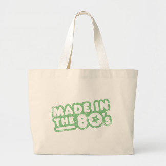 Bolso De Tela Gigante Hecho en los años 80