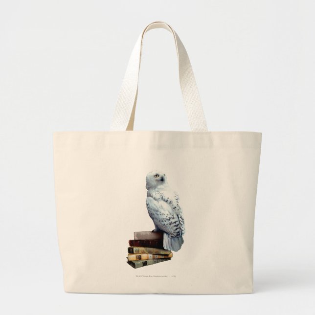 Bolso De Tela Gigante Hedwig en libros (Frente)