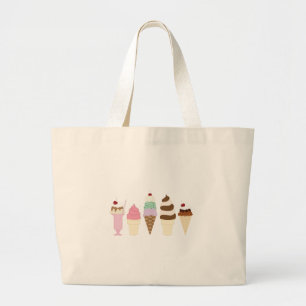 Bolso De Tela Gigante Helado