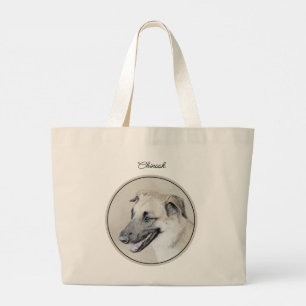 Bolso De Tela Gigante Helicóptero Chinook Pintura de oído original de pe