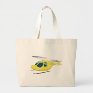 Bolso De Tela Gigante Helicóptero de Rescate