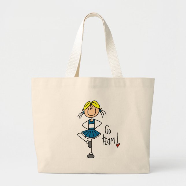 Bolso De Tela Gigante Heredero Azul (Frente)