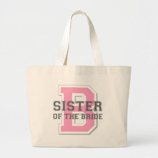 Bolso De Tela Gigante Hermana de la alegría de la novia