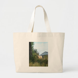Bolso De Tela Gigante Hermoso Bovino