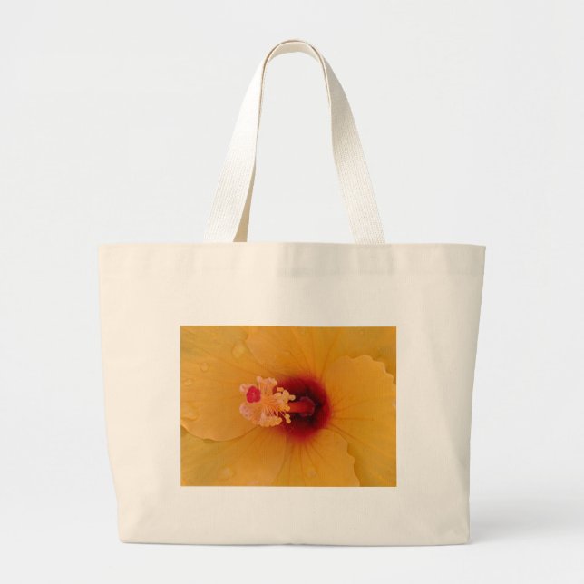 Bolso De Tela Gigante Hibiscus (Frente)