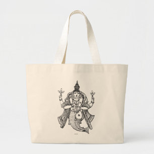 Bolso De Tela Gigante Hinduism: Vishnu