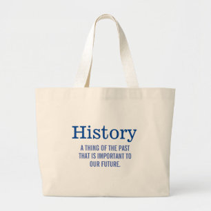 Bolso De Tela Gigante Historia
