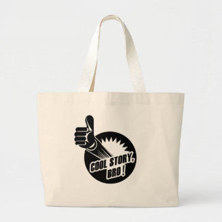 Bolso De Tela Gigante Historia fresca Bro de Incredistory
