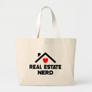 Bolso De Tela Gigante Hogar del agente inmobiliario Gracioso Realtor