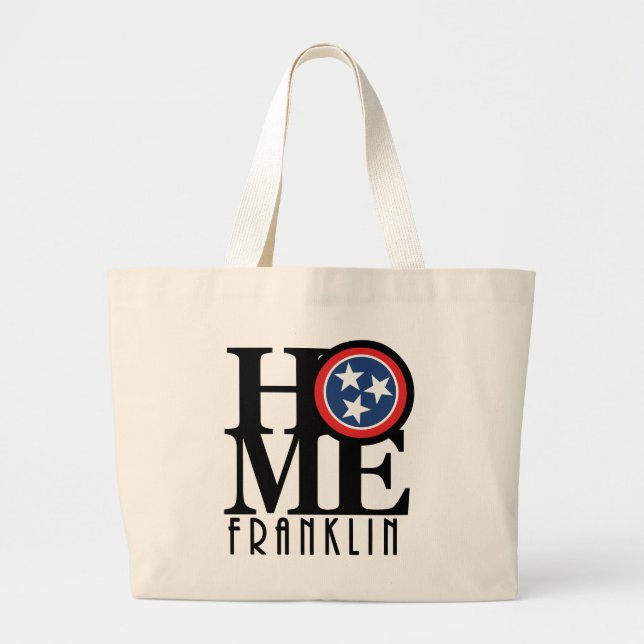 Bolso De Tela Gigante HOGAR Franklin Tennessee (Frente)