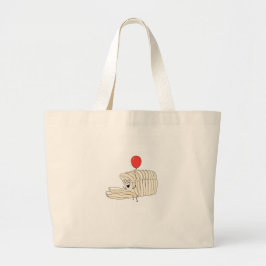 Bolso De Tela Gigante Hogaza de pan, tema de pan rebanado