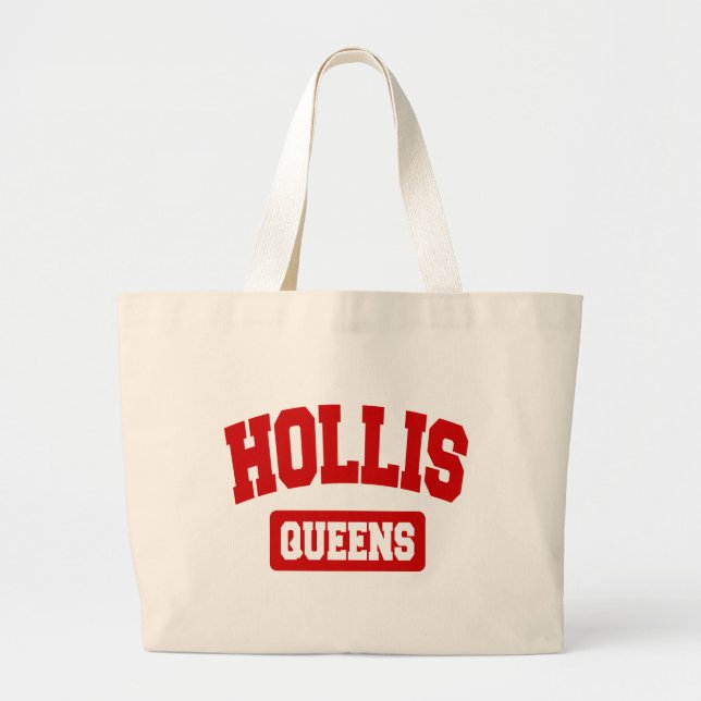 Bolso De Tela Gigante Hollis, Queens, NYC (Frente)
