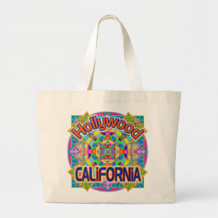 Bolso De Tela Gigante Hollywood CALIFORNIA Happy Bag