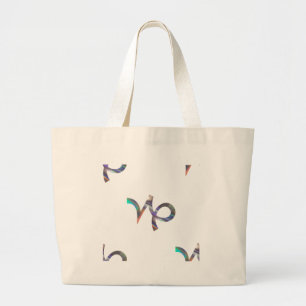 Bolso De Tela Gigante holograma Capricornio