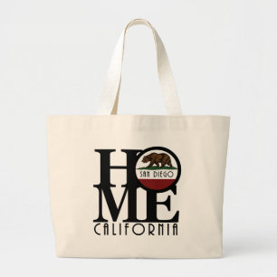 Bolso De Tela Gigante HOME San Diego California