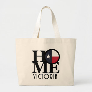 Bolso De Tela Gigante HOME Victoria Texas
