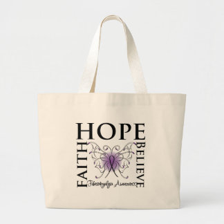 Bolso De Tela Gigante Hope Belith Faith - Fibromialgia