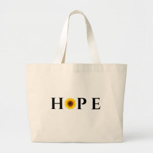 Bolso De Tela Gigante Hope Sunflower Tote