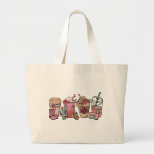 Bolso De Tela Gigante Hora del café de Cowboy