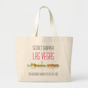 Bolso De Tela Gigante Horizonte de Las Vegas
