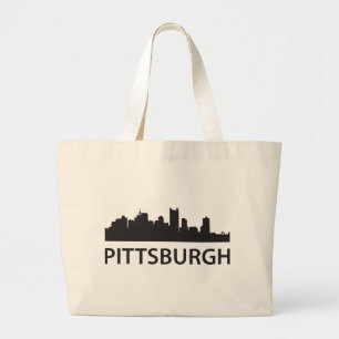 Bolso De Tela Gigante Horizonte de Pittsburgh