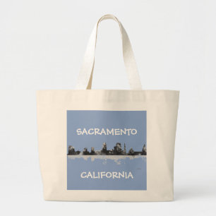 BOLSO DE TELA GIGANTE HORIZONTE DE SACRAMENTO CALIFORNIA