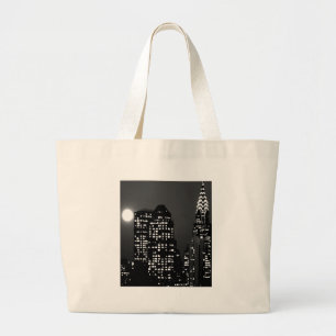 Bolso De Tela Gigante Horizontes de Manhattan